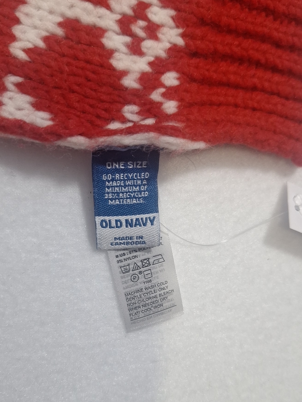 Old Navy Winter / Holiday Pattern Scarf - Picture 2 of 5
